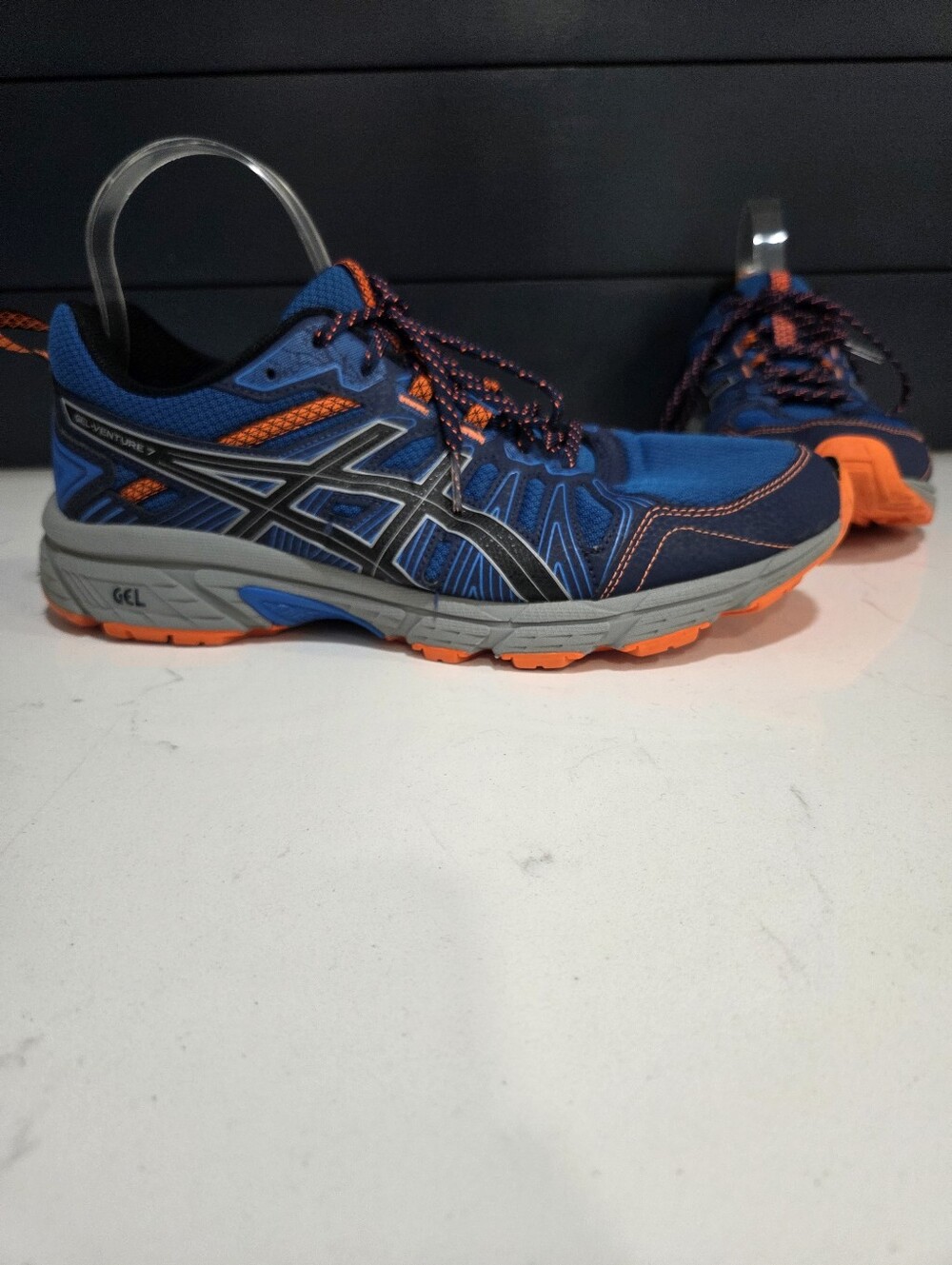 Asics Gel Venture 7 Trail RunElectric Blue High Traction Outsole Men's Size 10